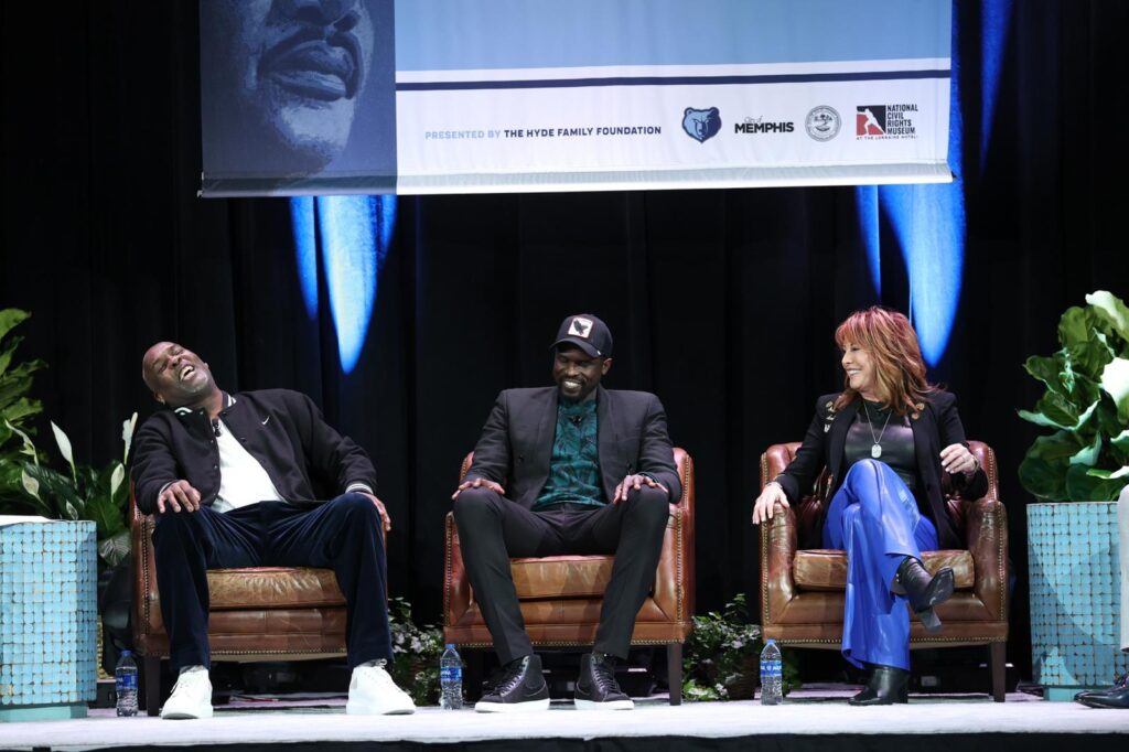 Luol Deng received the National Civil Rights Museum Sports Legacy Award